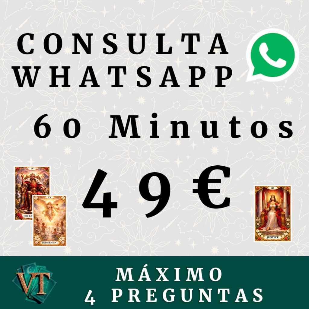 tarot por whatsapp 60 minutos