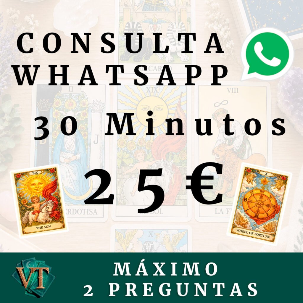 tarot por whatsapp 60 minutos