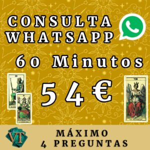 tarot por whatsapp 60 minutos