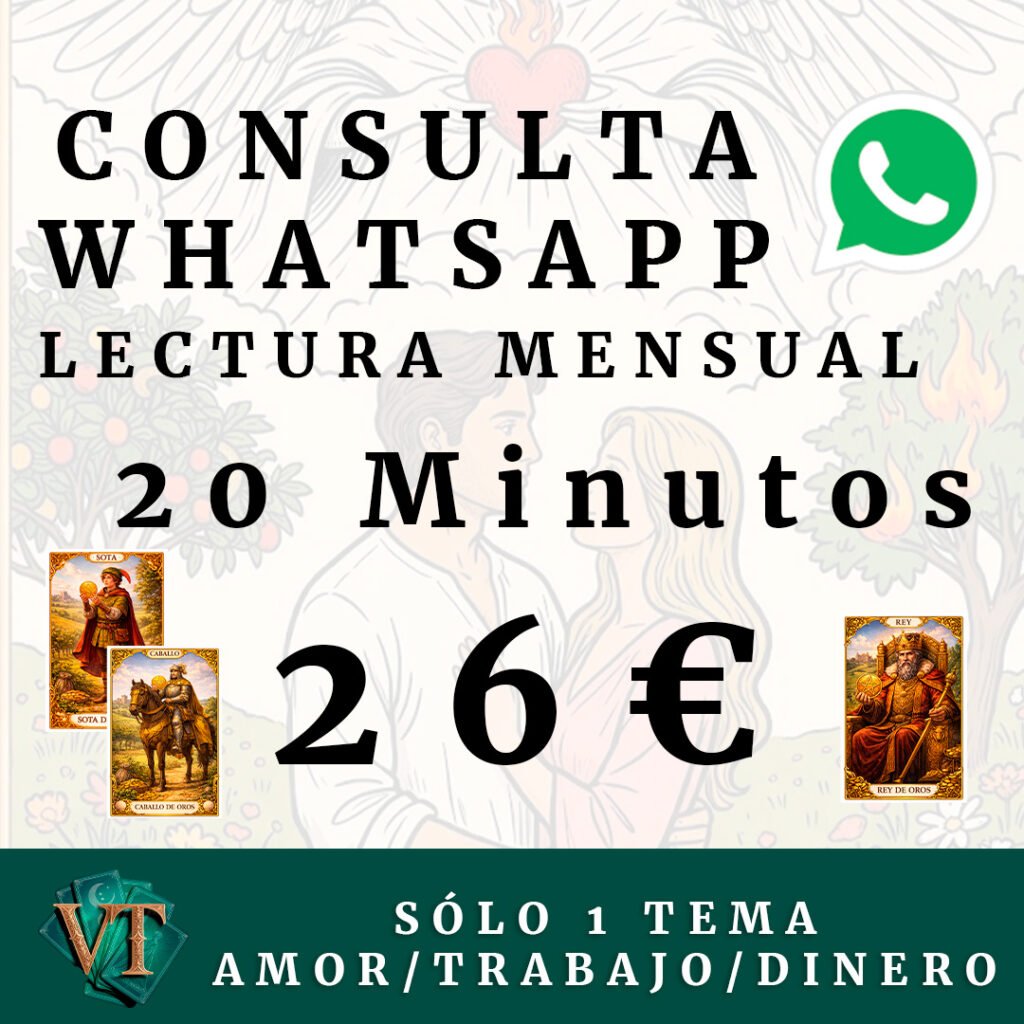 tarot por whatsapp 60 minutos