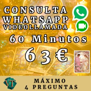 Tarot por Whatsapp tarot por whatsapp videollamada 60 minutos