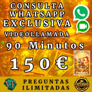 Tarot por Whatsapp tarot por whatsapp exclusiva videollamada 90 minutos