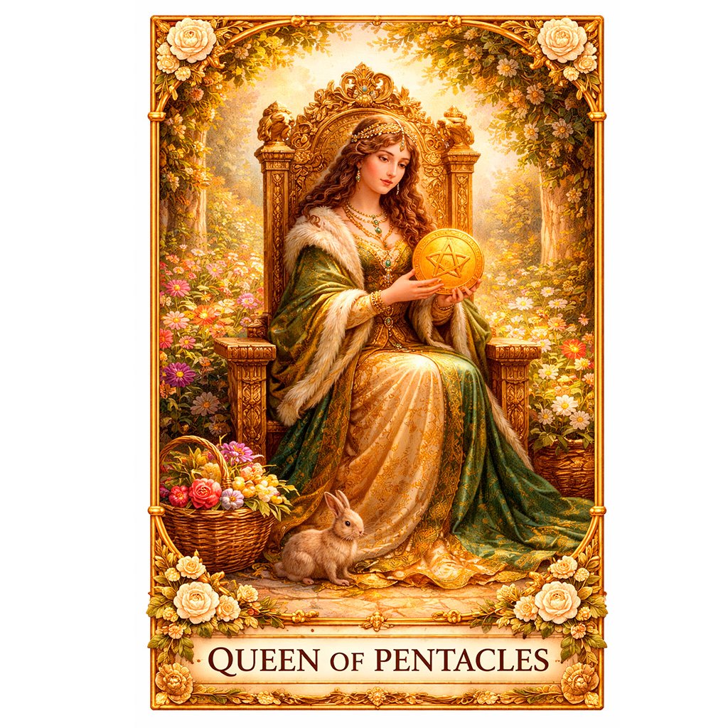 reina de oros tarot