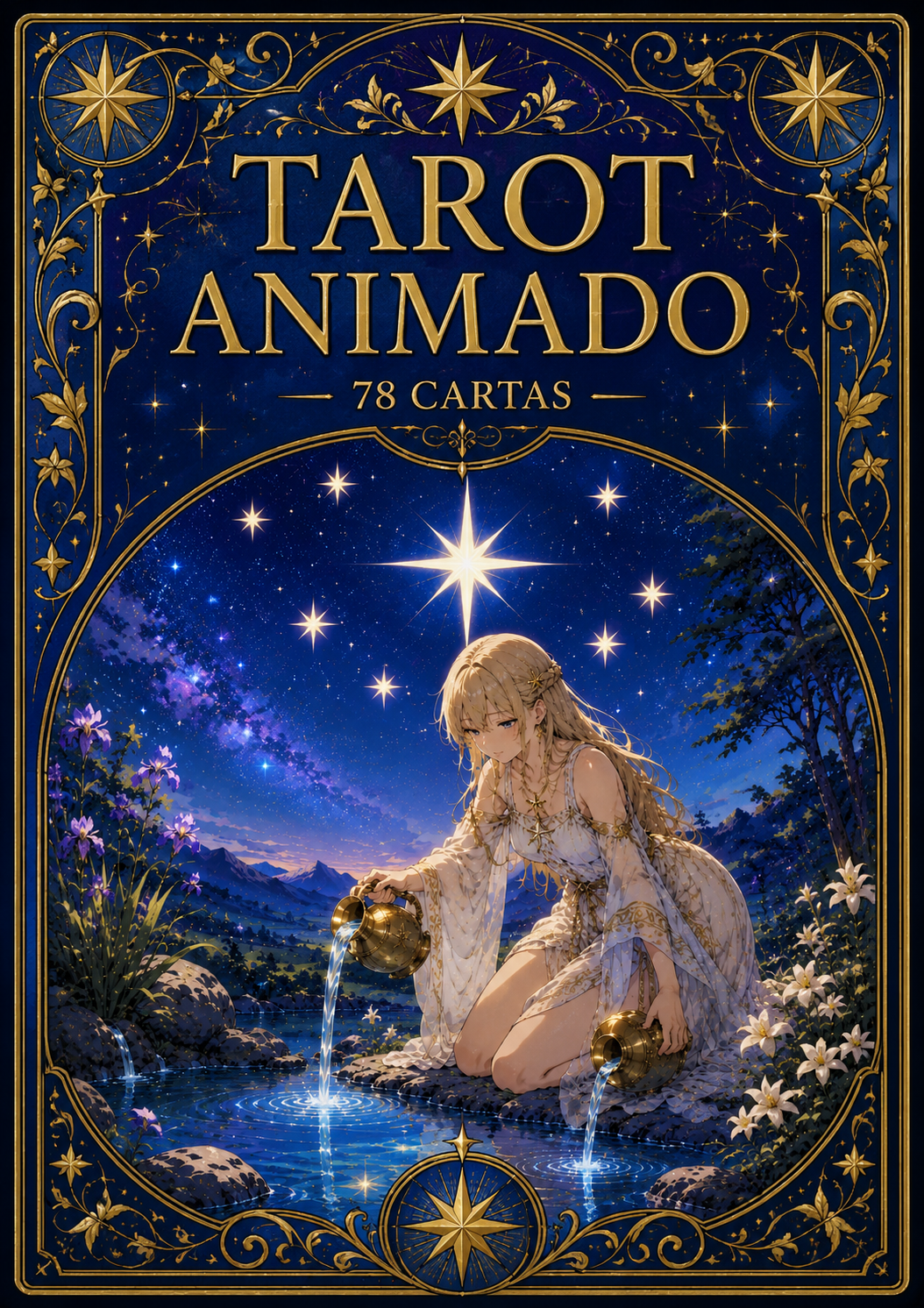 Cartas del Tarot Animado (Mazo Completo 78 Cartas)