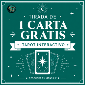 Tirada de 1 Carta Gratis - Tarot Interactivo